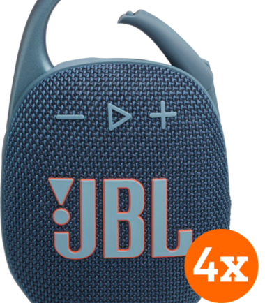 JBL Clip 5 Blauw 4-pack