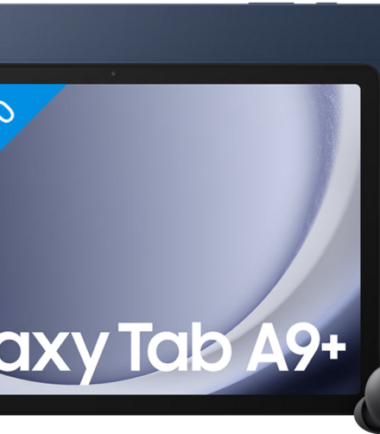 Samsung Galaxy Tab A9 Plus 11 inch 128GB Wifi Blauw + Buds FE Zwart