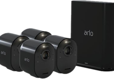 Arlo Ultra 2 Beveiligingscamera 4K Zwart 4-Pack