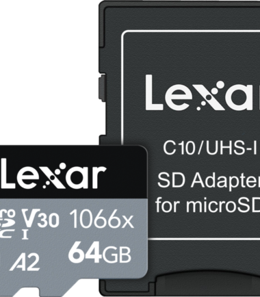 Lexar Professional 1066x SILVER 64GB microSDXC 160mb/s