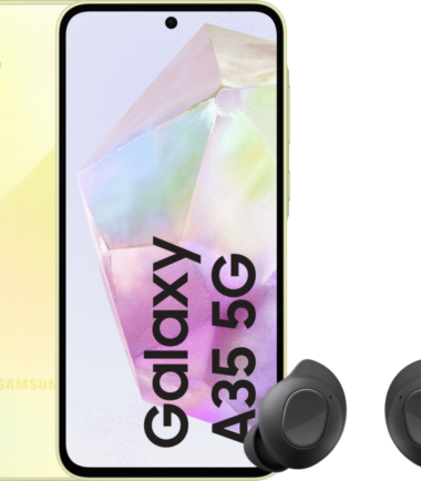 Samsung Galaxy A35 128GB Geel 5G + Samsung Galaxy Buds FE