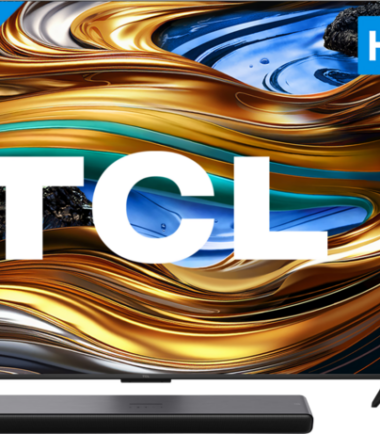 TCL 4K LED 75P71B (2024) + soundbar