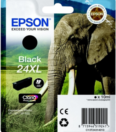 Epson 24XL Cartridge Zwart