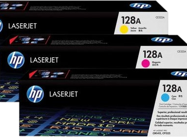 HP 128A Toners Combo Pack