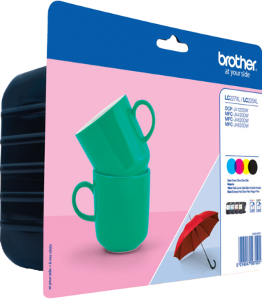 Brother LC-227XL/LC225XL Cartridges Combo Pack