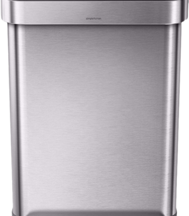 Simplehuman Rectangular Liner Pocket 55 Liter Rvs