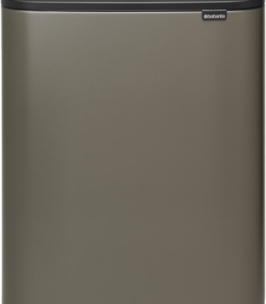 Brabantia Bo Touch Bin 2 x 30 Liter Platinum
