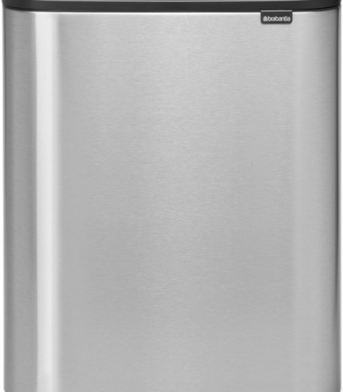 Brabantia Bo Touch Bin 2 x 30 Liter Rvs Fingerprint Proof