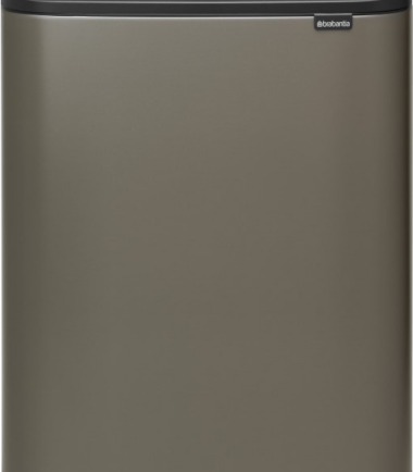 Brabantia Bo Touch Bin 60 Liter Platinum