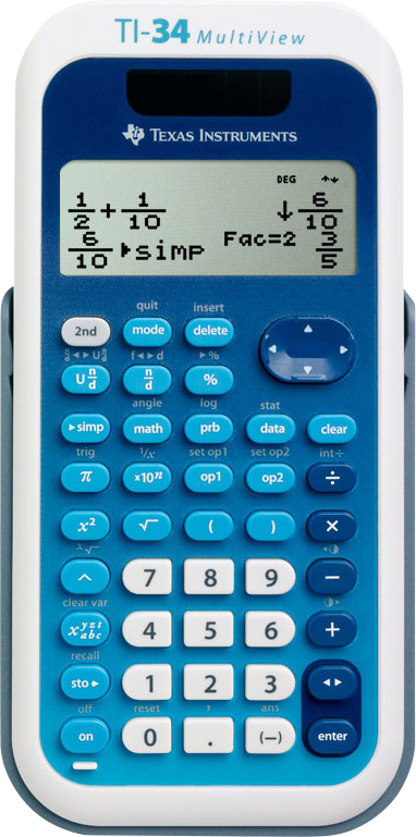 Texas Instruments TI-34 Multiview Texas Instruments TI-34 Multiview