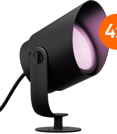 Philips Hue Lily XL prikspot White and Color uitbreiding 4-pack