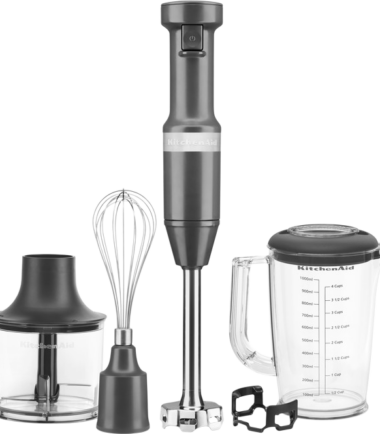 KitchenAid 5KHBV83EDG Houtskoolgrijs - Staafmixers