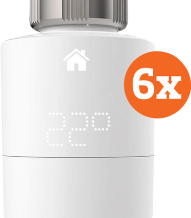 Tado Slimme Radiatorknop uitbreiding 6-Pack