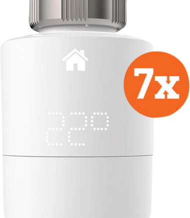 Tado Slimme Radiatorknop uitbreiding 7-Pack