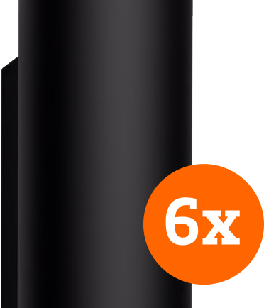 Philips Hue Appear muurlamp White & Color 6-Pack