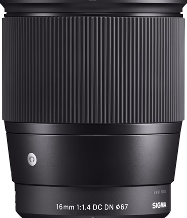 SIGMA 16mm F1.4 Fujifilm X