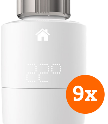 Tado Slimme Radiatorknop uitbreiding 9-Pack