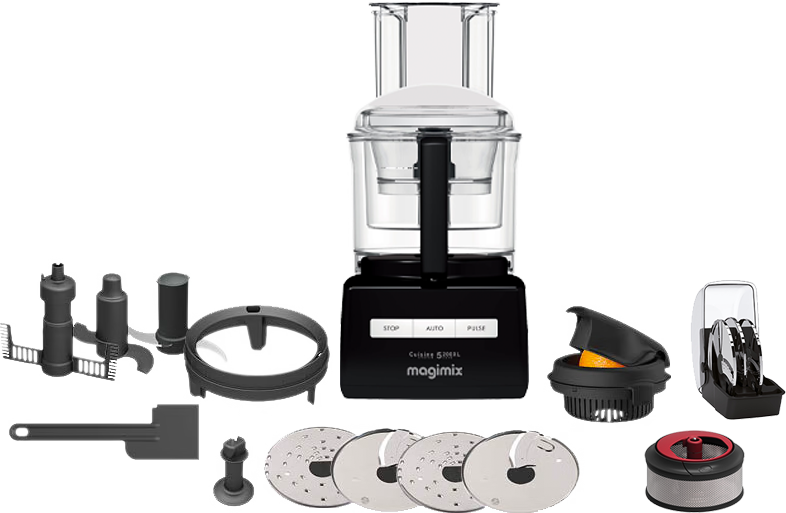 Magimix CS 5200 XL Premium Zwart Magimix CS 5200 XL Premium Zwart - Foodprocessors zonder kookfunctie