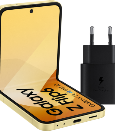 Samsung Galaxy Z Flip 6 512GB Geel 5G + Samsung Oplader 25W Zwart