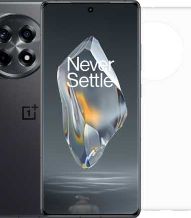 OnePlus 12R 256GB Grijs 5G + Just in Case Soft Design Back Cover Transparant