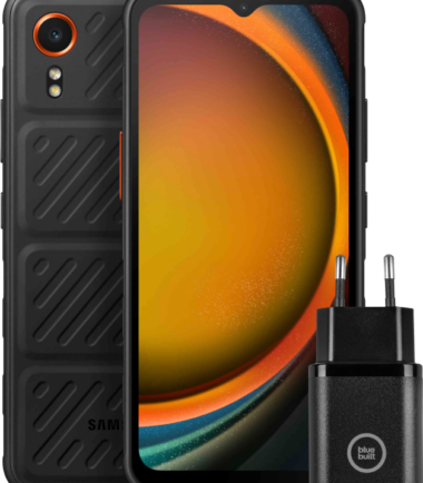 Samsung Galaxy Xcover 7 128GB Zwart 5G Enterprise Edition + Samsung Oplader 25W Zwart