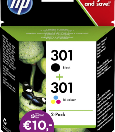 HP 301 Cartridges Combo Pack
