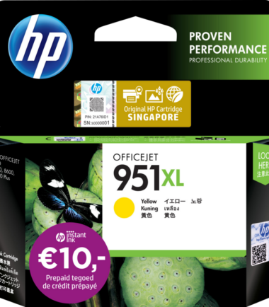 HP 951XL Cartridge Geel