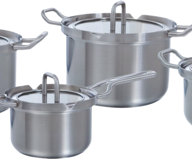 BK Q-linair Master Glas Pannenset 4-delig - Kookpannensets