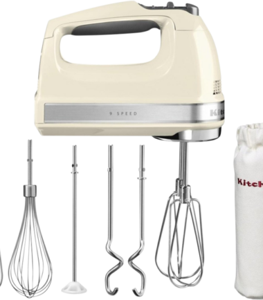 KitchenAid 5KHM9212EAC Amandelwit - Handmixers