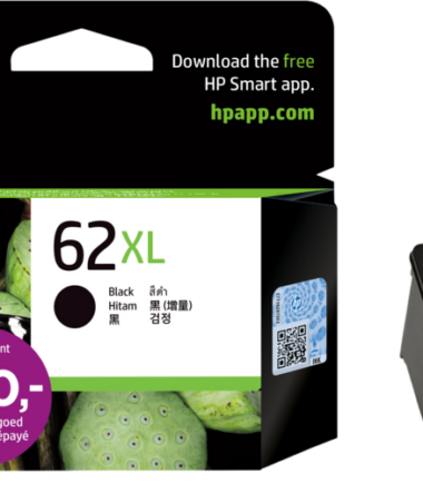 HP 62XL Cartridge Zwart