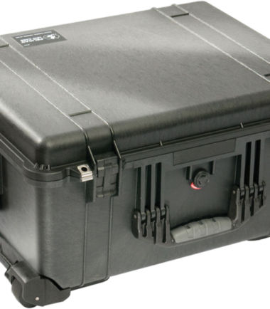 Peli 1610 Protector Case Zwart Trolley met plukschuim