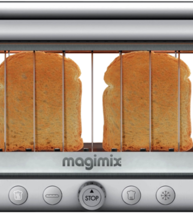 Magimix Le Vision Toaster Mat Chroom - Broodroosters