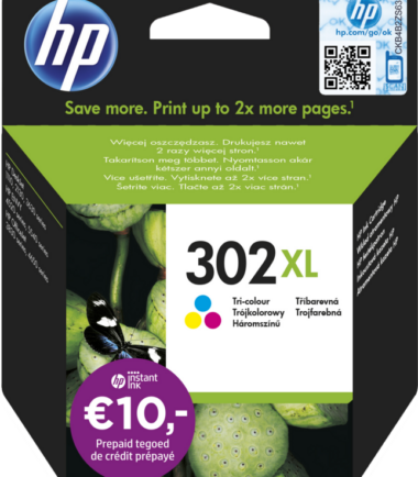 HP 302XL Cartridge Kleur