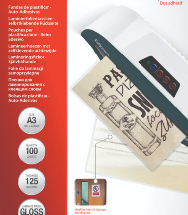 Fellowes Lamineerhoezen ImageLast 125 mic A3 (100 Stuks)