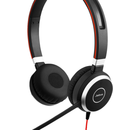 Jabra Evolve 40 UC Stereo Bedrade Office Headset