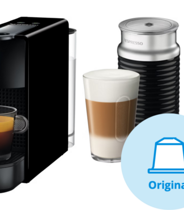 Krups Nespresso Essenza Mini XN1118 Zwart + Melkopschuimer - Nespresso Original koffieapparaten