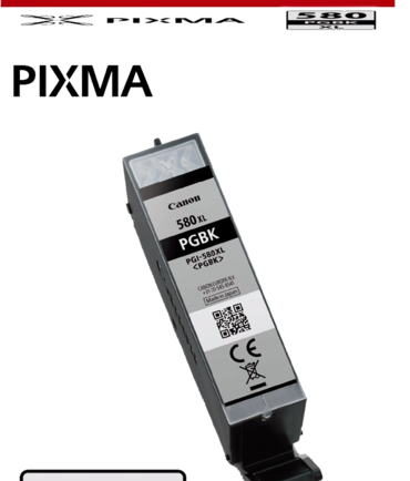 Canon PGI-580XL Cartridge Pigmentzwart