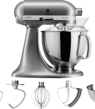 KitchenAid Artisan Mixer 5KSM175PS Contour Zilver - Keukenmixers
