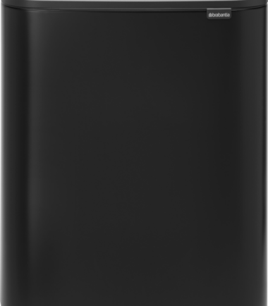 Brabantia Bo Touch Bin 2 x 30 Liter Matt Black