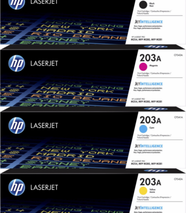 HP 203A Toners Combo Pack