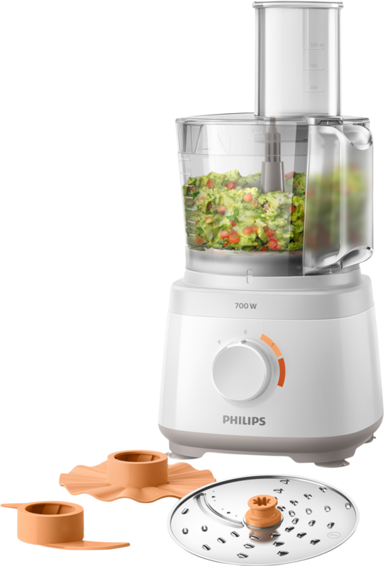 Philips Daily Collection HR7310/00 Philips Daily Collection HR7310/00 - Foodprocessors zonder kookfunctie