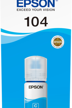 Epson 104 Inktflesje Cyaan
