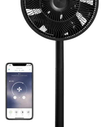 Duux Whisper Flex Smart Zwart (zonder accu)