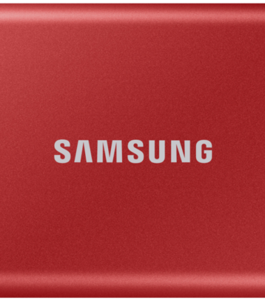 Samsung T7 SSD 2TB Rood