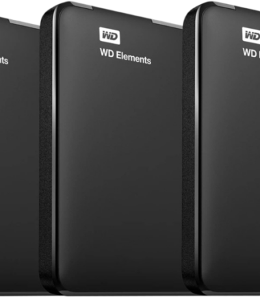 WD Elements Portable 1TB 3-Pack