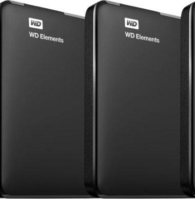 WD Elements Portable 1TB 4-Pack