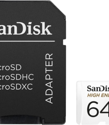 Sandisk Micro SDXC High Endurance 64GB 100MB/s + Adapter