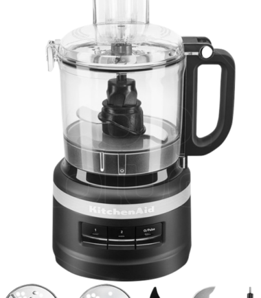 KitchenAid 5KFP0719EBM 1.7 L Mat Zwart - Foodprocessors zonder kookfunctie