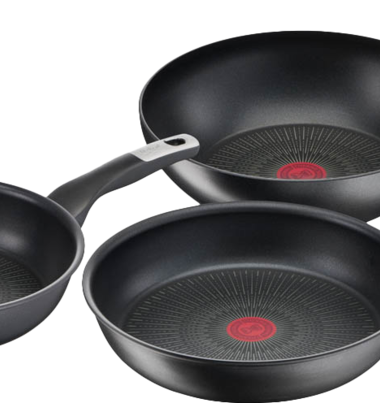 Tefal Unlimited Koekenpannenset 24 + 28 cm + Wokpan 28 cm - Bakpannensets