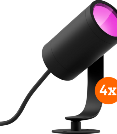 Philips Hue Lily Starter Pack White and Color prikspot 4-Pack